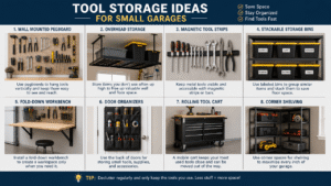 Tool Storage Ideas for Small Garages