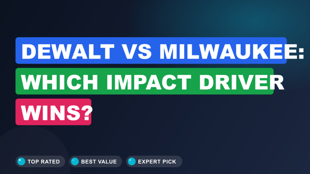 DeWalt vs Milwaukee: Which Impact Driver Wins?