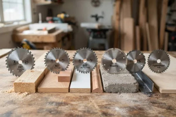 Which Blade for Which Material – Quick Reference Guide