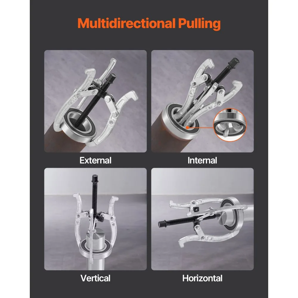 bearing puller jaw types