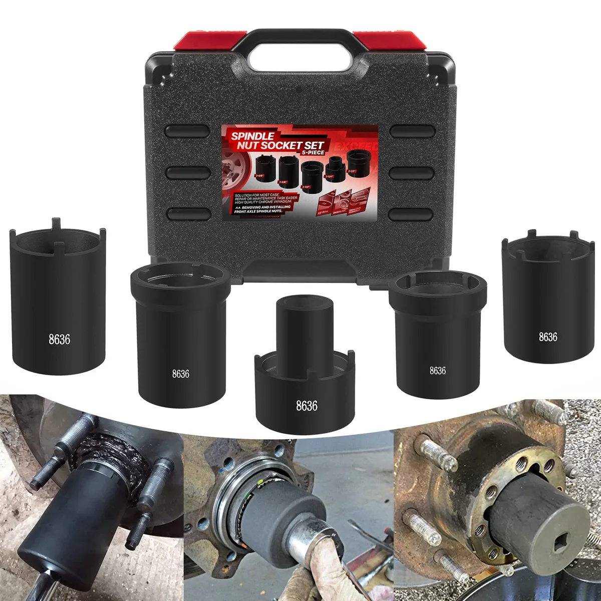 CV axle nut socket